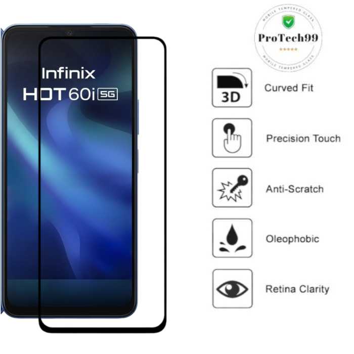 infinix hot 60i tempered glass