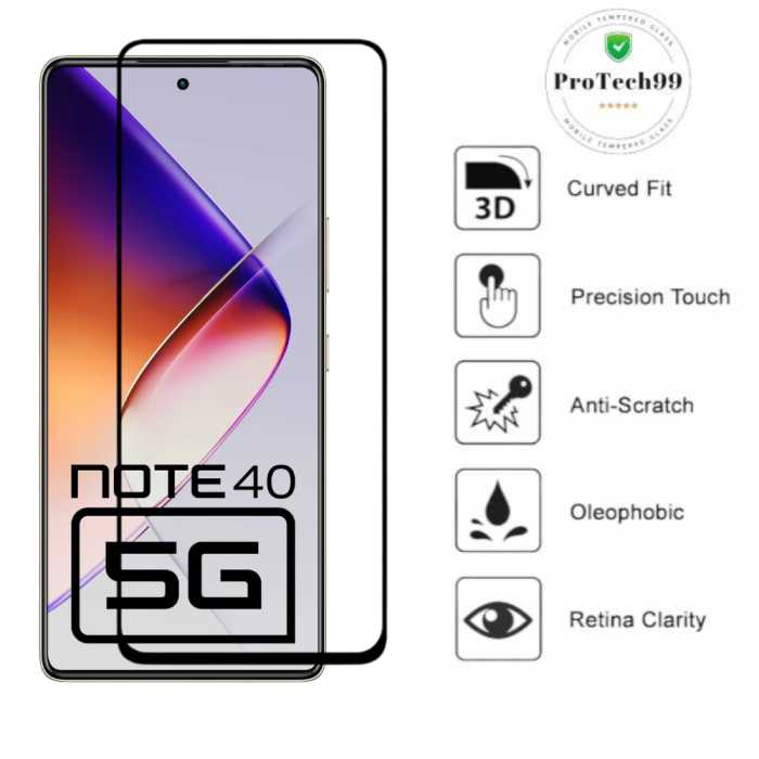 infinix note 40 tempered glass